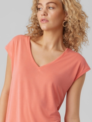 VMFILLI SS V-NECK TEE GA NOOS 209512 Georgia