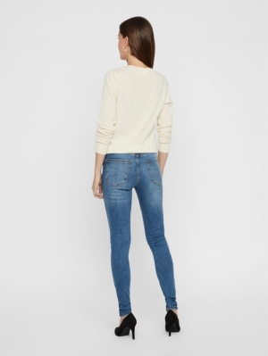 VMSOPHIA HW SKINNY JEANS LT BL 178000 Light Bl