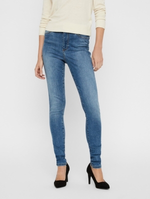 VMSOPHIA HW SKINNY JEANS LT BL 178000 Light Bl