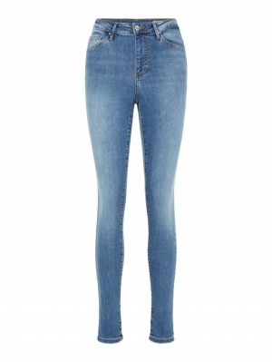 VMSOPHIA HW SKINNY JEANS LT BL 178000 Light Bl