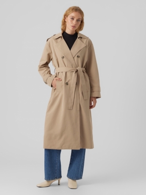 VMCHLOE LONG TRENCHCOAT BOOS 192623 Silver M