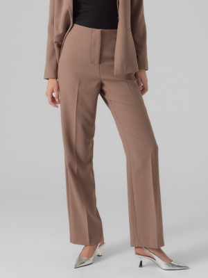 VMSANDY HW STRAIGHT PANT NOOS 292416 Brown Le