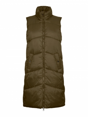 VMUPPSALA 3-4 WAISTCOAT NOOS 212555 Dark Oli