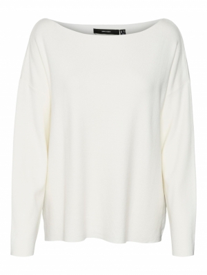 VMNANCY LS BOATNECK PULLOVER G 222913 Birch