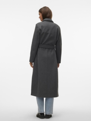 VMFORTUNEAYA XTRA LONG COAT GA 178996 Dark Gre