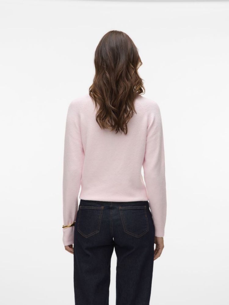 VMDOFFY LS O-NECK BLOUSE GA NO 291375001 Pink-