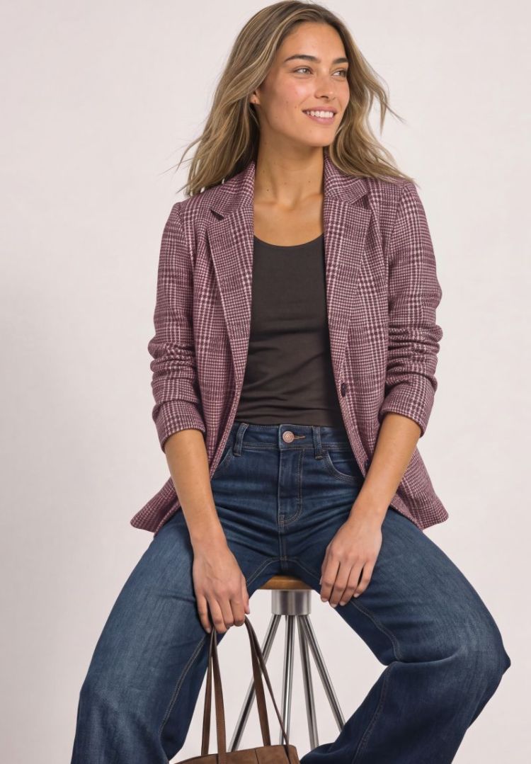 A213163 LTD QR CHECK BLAZER 27820 rustic ro