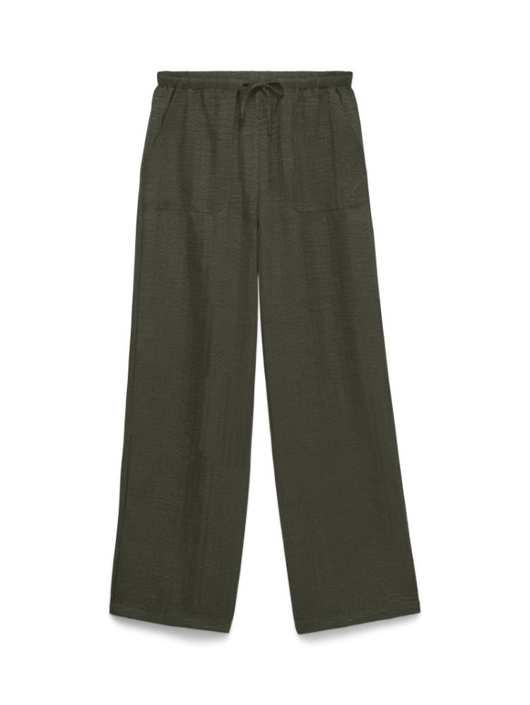 VMMELANEY HW LOOSE PANT WVN NO 186323 Forest N