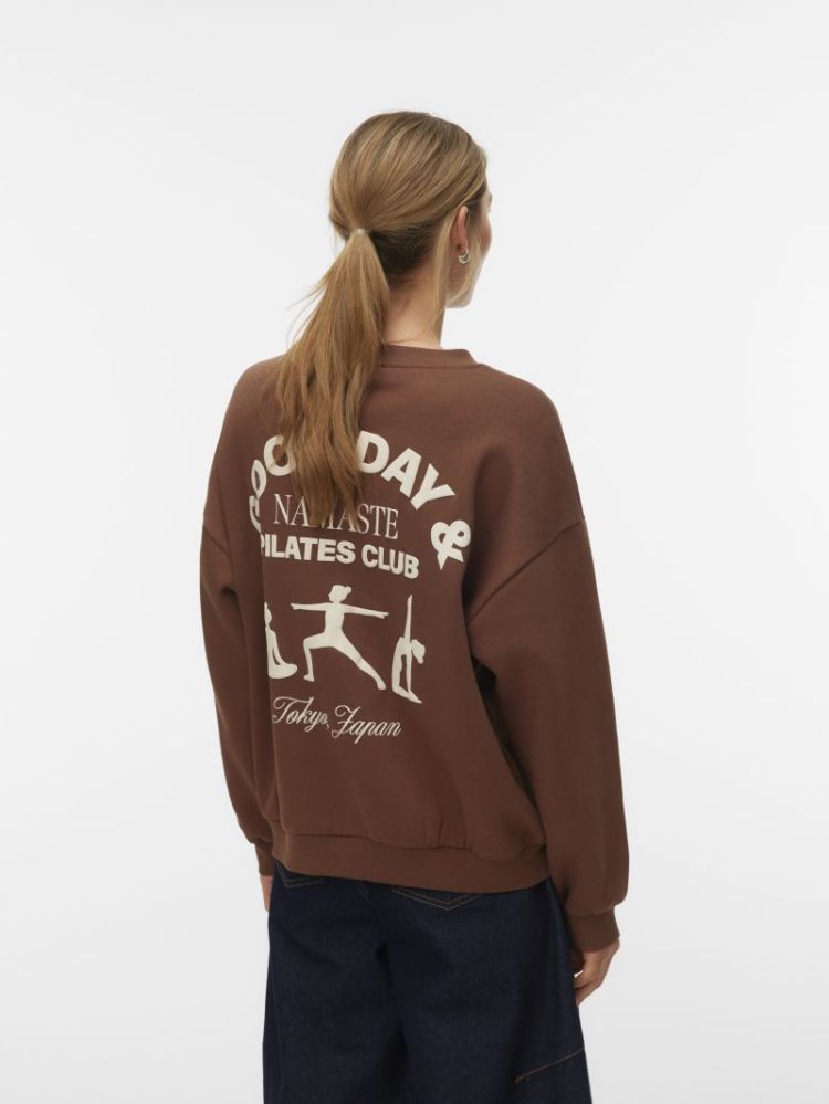 VMADINE URSULA LS SWEAT BOX JR 288475001 Cocoa
