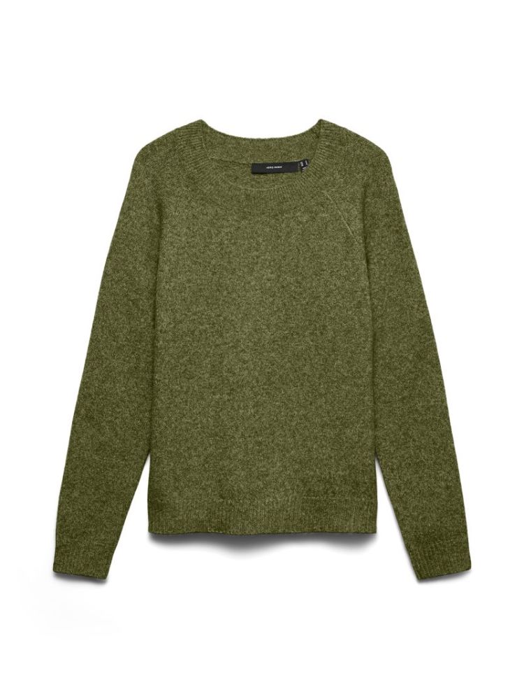 VMDOFFY LS O-NECK BLOUSE GA NO 306803004 Sphag