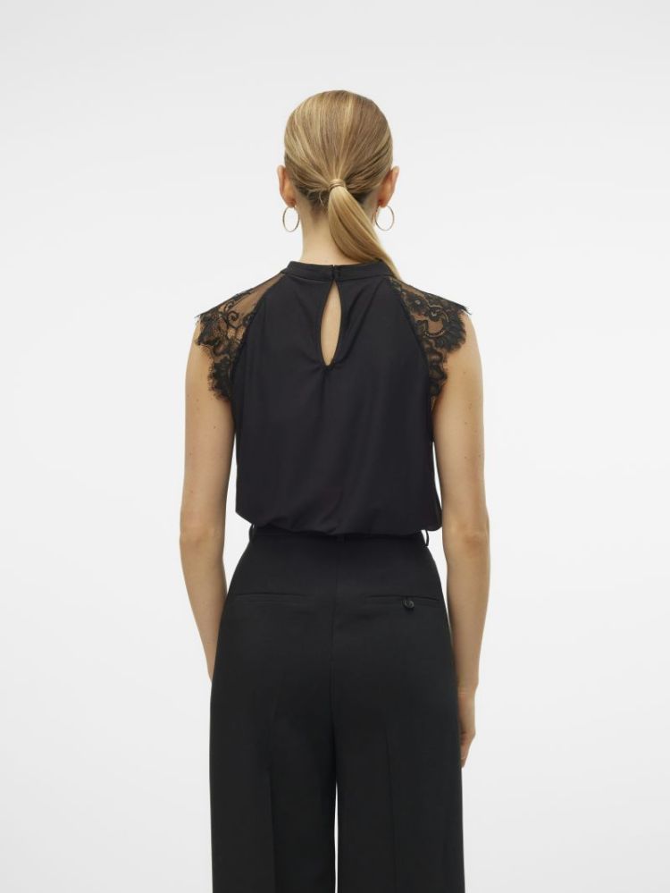 VMMILLA SL LACE TEE NOOS 177868 Black