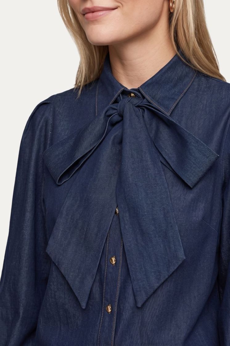 Lissa blouse 905 Denim Dark